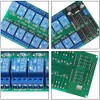 12V 16-Channel Relay Interface Board Module Optocoupler LED LM2576 Power