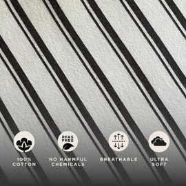 Moby Baby Wrap Carrier Classic for Newborns to Toddlers (8-33lbs), Infant Sling Carrier, Lightweight & Hands Free Design, Adjustable for All Body Types (Heirloom Stripe)