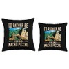 Inca Trail Souvenir Peru Machu Picchu Throw Pillow