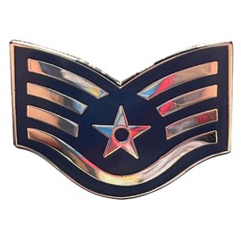 Trade Winds US Air Force Staff Sergeant Motorcycle Hat Cap Lapel Pin M-765