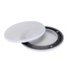 White Round Speaker Cover Ceiling Speaker White Cover Metal Cold