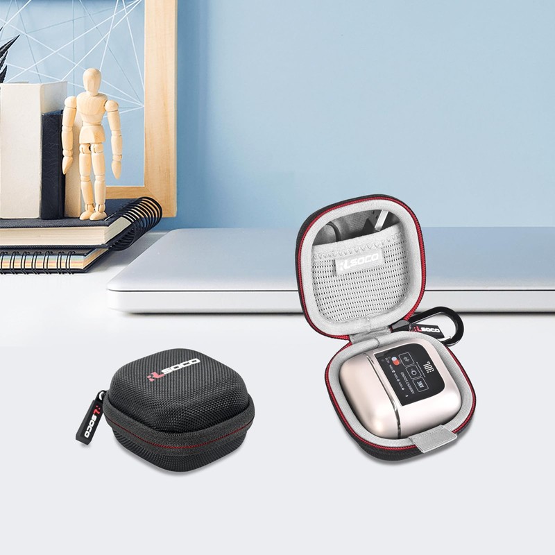 RLSOCO Case for JBL Tour Pro 3 Wireless Bluetoothac Earphones