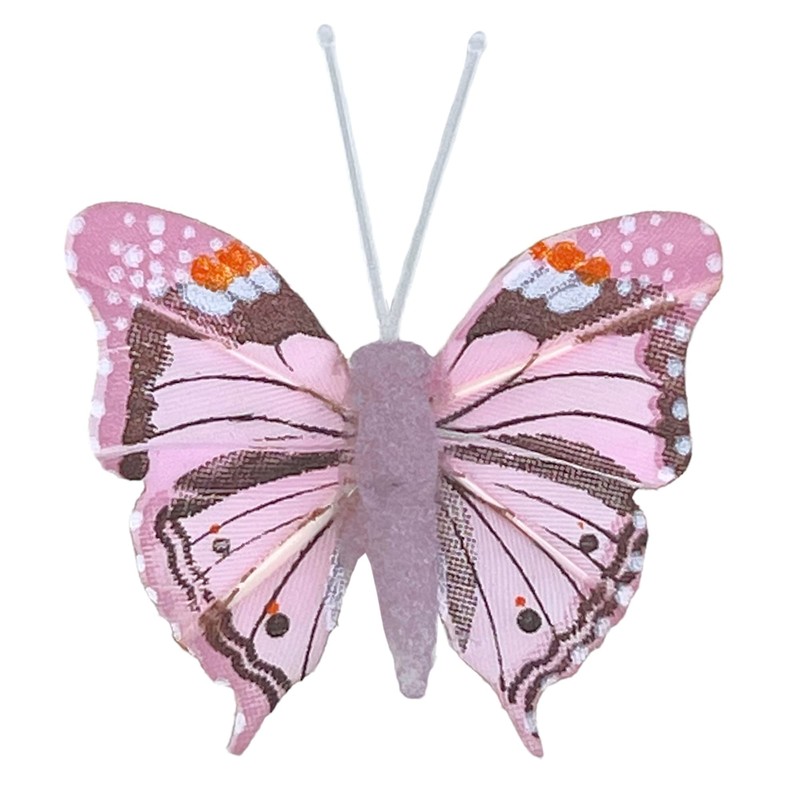 MIK funshopping Colourful Butterfly Clip On Decoration (10 Piece Set,