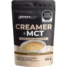 Greenside Creamer & Mct 150 G Sustituto De Crema Con Mct Sabor Sabor Natural