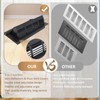 Vent Deflectors & Floor Vent Covers 4x10 inch, Easy Adjustable