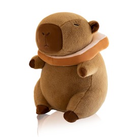 LHOEST Capybara Water Pig Cuddly Toy, Cute Capybara Plush Toy for Children, Stuffed Toy Capybara Plushie Dolls Toy Gift for Boys Girls Birthday Gift (23 cm)