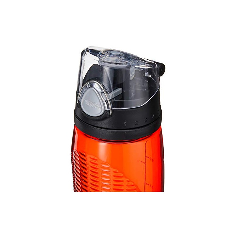 Thermos Intak 24 Ounce Hydration Bottle with Meter, Red