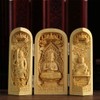 Buddha Statue, Sankai Buddha Kannon Statue, Dainichi Nyorai, Wooden Carving,
