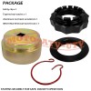 JINFANNIBI Wheel Nut Removal Socket Tool & Aluminum Nut Set