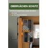 4smile Door Hooks – Set of 4, Black – Stainless