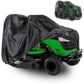 LP93917 Riding Lawn Mower Cover For John Deere 100-X300 Series Tractors 330D Oxford Fabric Waterproof Tractor Cover, All-season Protection