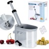 Cherry Pitter Olive Corer for Cherries and Olives with Suction