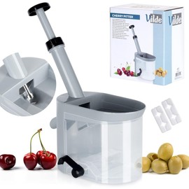 Cherry Pitter Olive Corer for Cherries and Olives with Suction Cup