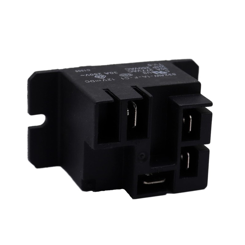 832AW-1A-F-C1 12VDC 30A 250VAC General Purpose Power Relay Heavy Duty