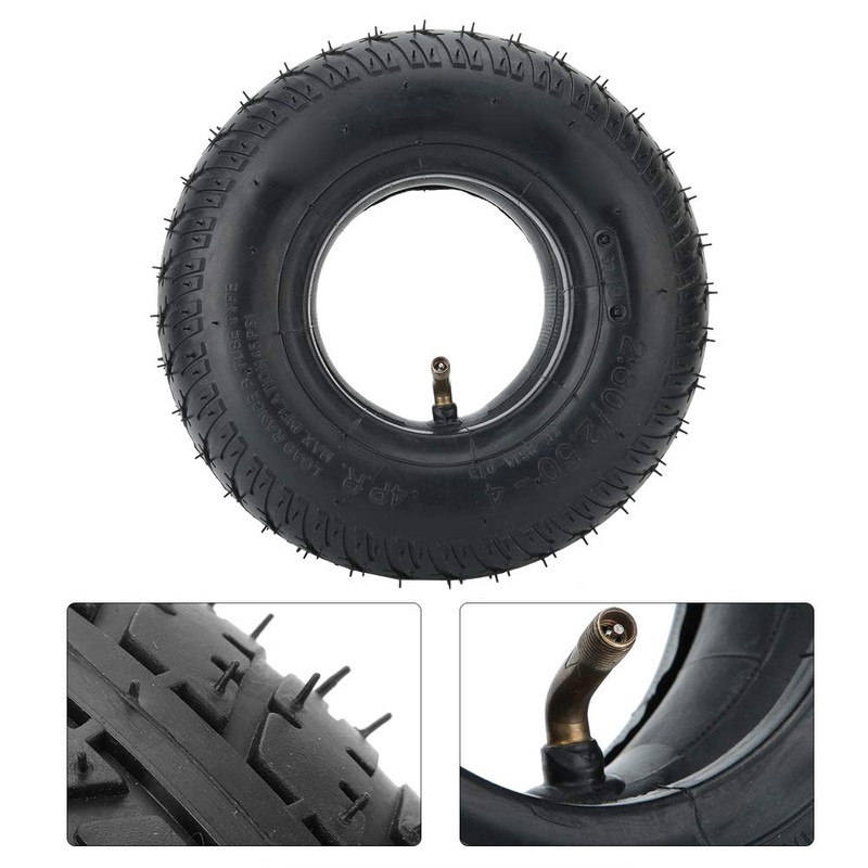 2.80/2.50-4 Tyre, Solid Strong Grip Ability Mobility Scooter Inner Tube,