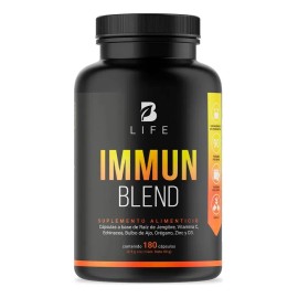 Suplemento Alimenticio Immune Blend 180 Cápsulas Life