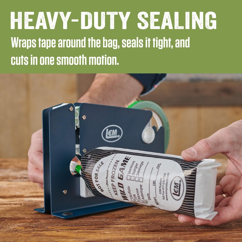 LEM Products Poly Bag Tape Machine with Tape