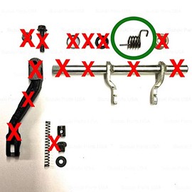 SPRING, TRANSMISSION CLUTCH RELEASE SHAFT (OEM) - SAMURAI '85-'95