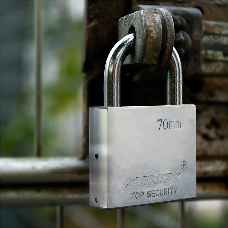 70mm Heavy Duty Lock Warehouse Waterproof Keyed Padlock High Security