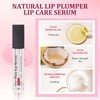 Pink Tinted Lip Plumper Serum - Natural Moisturizing Balm for