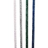 1/8" X 50 Yards Narrow Crystalized Metallic Ribbon - Iridescent