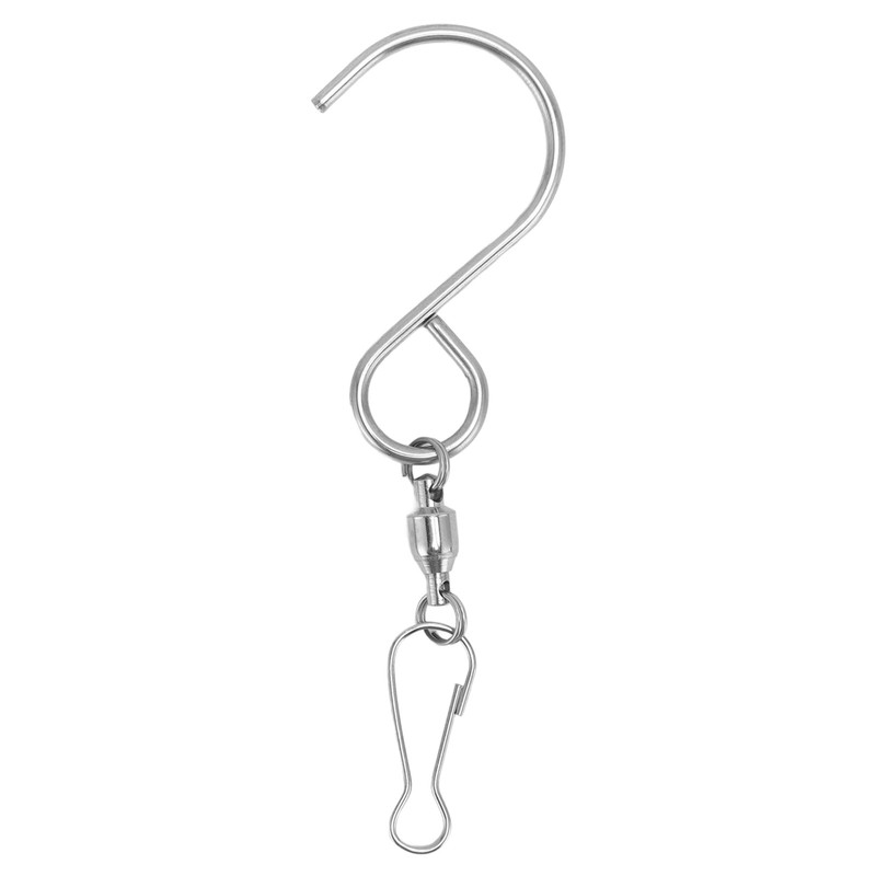 20pcs Wind Spinner S Hook Clips 360 Degree Rotation 304