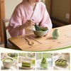 Matcha Set 4 Pieces Japanese Ceremony Resin Matcha Whisk Bamboo