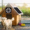 Solar Exhaust Fan 100W Solar Panel with 13.5inch Fan Waterproof