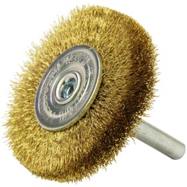 SK11 Shaft Diameter 0.2 inch (6 mm), Brass Foil with Shaft 2.0 inches (50 mm)