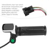 Alomejor 36V 48V Throttle Grips with LCD Electric Quantity Display