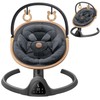 Baby Swings for Infants, Fasonbaby Infant Swing with 3 Seat