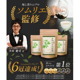 Ocha no Daifukuen Sword Bean Tea, Made in Japan, Additive-free, White Sword Bean Tea, Tea Bags, Sword Bean Tea, 30 Packets (Sword Bean, 0.1 oz (3 g) x 30 Packets) [Supervised by J.S.A. Certified