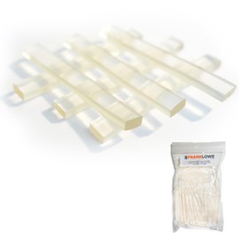 Franklowe Clear Plastic Setting Blocks for Glass and Mirrors – Pack of 100 PC (5/32” x 1/4” x 2”)