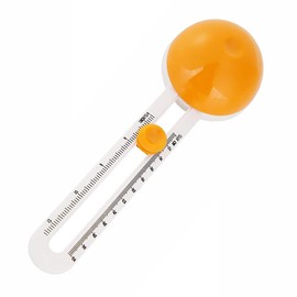 Rotary Circle Cutter Manual Cut Circle Paper Cutter Office Supplies DIY Greeting Scrapbooking Card Cutting Tool Cutting Diameter 100-320mm Orange