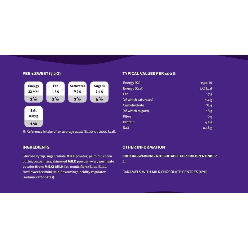 Cadbury Chocolate Eclairs 130 Grams - Pack of 2