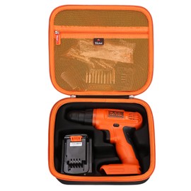 Mchoi Hard Portable Case Compatible with BLACK+DECKER 20V Max Cordless Drill/Driver (LDX120C/LD120VA),Case Only, New Version