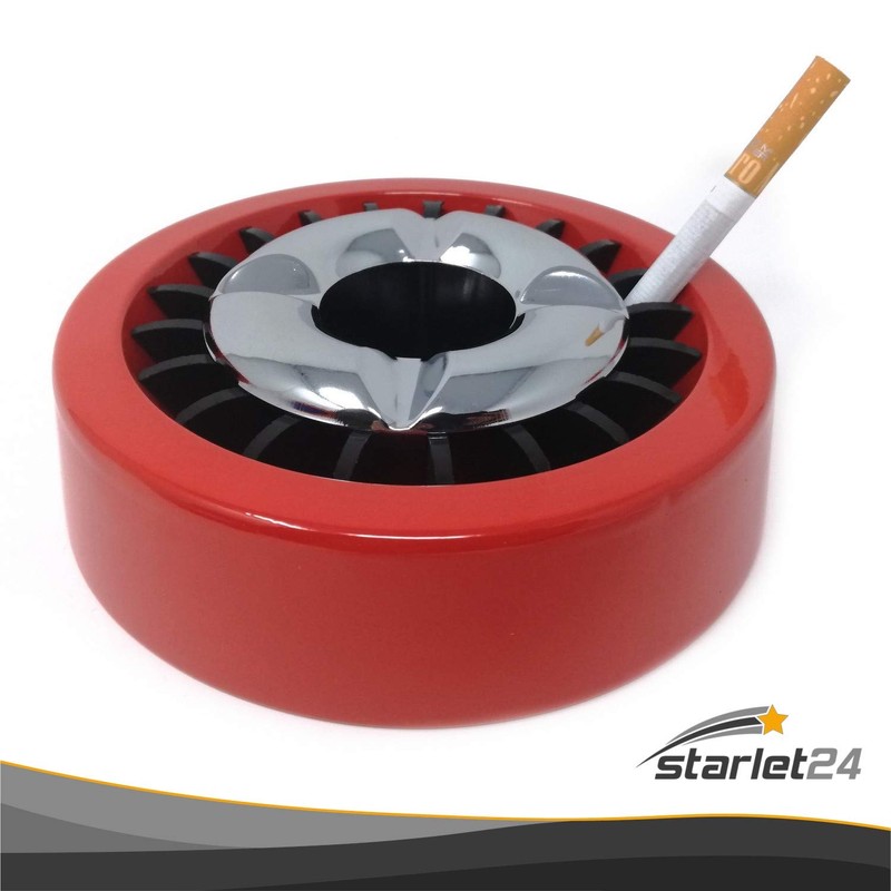 Starlet24® Fire Killer Ashtray for Outdoor Wind Ashtray Stable Round