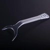 MIBICIRI 2 Pcs Dental Photography Retractors,Clear Orthodontic Lip Retractor (Large+Small)