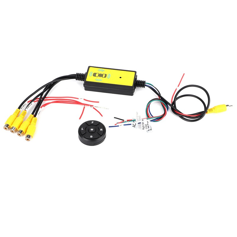 Intelligent Car Video Switcher Converter 4 Input 1 Output Switch