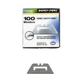 Pacific Handy Cutter Safety Point Replacement Blades S4, S3, Rz3, Ez3