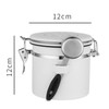 Coffee Canister 1.2L Stainless Steel Versatile Airtight Food Storage Container