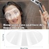 CLOEWCL 30 Pcs Shower Face Eye Shield After Surgery, Disposable
