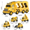 5-in-1 Construction Truck for 3-9 Year Old Boys and Girls