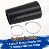 WIKIBB Air Intake Hose for 1985-1989 Chevy Corvette C4 Smooth