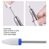 Ceramic Nail Drill Bit Corn-Head-Shape Professional Grinding Head for Nail