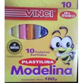 Vinci - Plastilina barrita modelina cja/10 vinci
