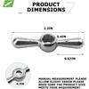 LASCO 01-5095 Metal Outside Faucet Hose Bibb Tee Handle, 16