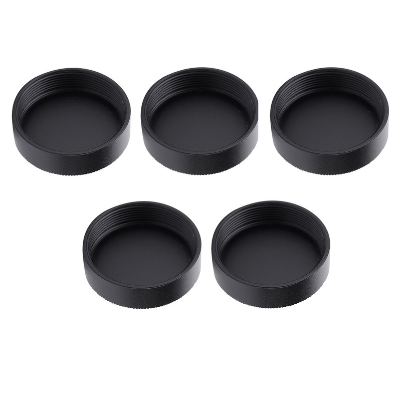 5pcs Metal C Mount Rear Lens Cover Cap 27mm for