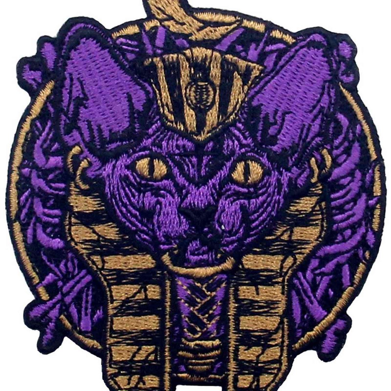 ZEGIN Ancient Egypt Anubis Embroidered Iron on Sew on Patch