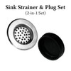 Sink Strainer & Plug Set – 2 Piece Stainless Steel